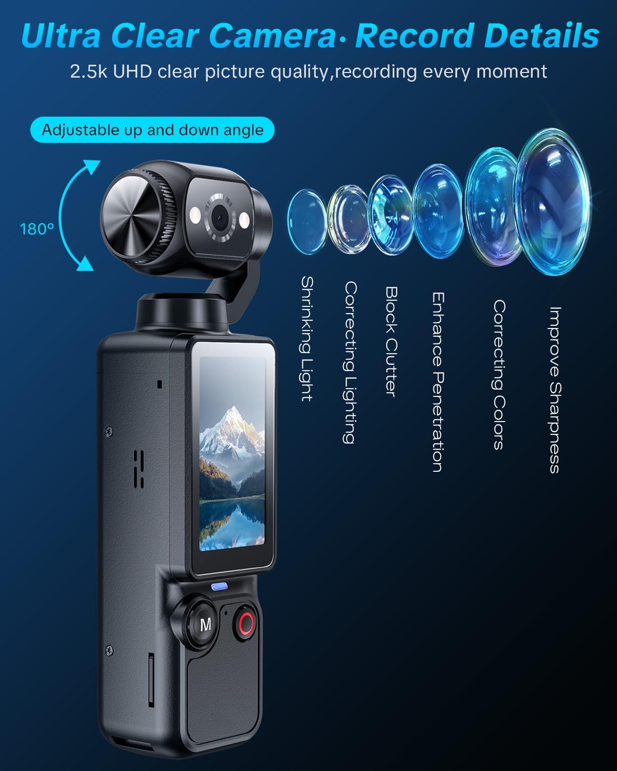 Handy Vlogging Camera Pro